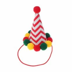 Unbranded 1pc Pet Hat Pointed Creative Lovely Cute Pet Supplies Pet Cap Headwear Photo Props Party Hat For Puppy Dog