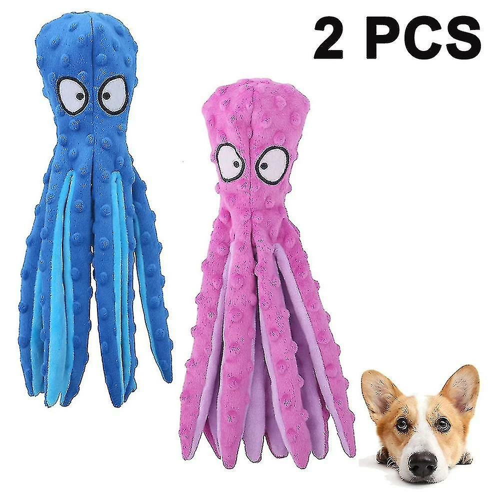 Unbranded Dog Squeaky Toys Octopus - Peluches Pour Chiens Compatibles Avec La Dentition Du Chiot 1 Unbranded Dog Squeaky Toys Octopus - Peluches Pour Chiens Compatibles Avec La Dentition Du Chiot
