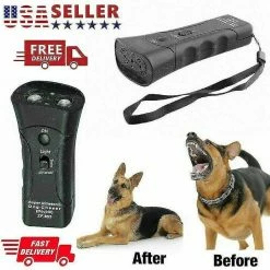 Unbranded Ssdlv Petgentle Ultrasonic Anti Dog Barking Pet Trainer Led Light Gentle Chaser-style -Pet Soin 519644755 max