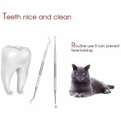 Unbranded Outils Dentaires Professionnels, Dog Dental Tooth Scaler 5 Pack -Pet Soin 521535341 max