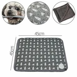 Hcankcan Pet Heating Pad Cat Dog Électrique Chauffé Imperméable à L’eau Mat Lit Uk Plug -Pet Soin 521860518 max