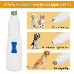 Redmiter Electric Dog Pet Nail Grinder Cat Nail Claw Paw Toe Clipper Trimmer Kit De Toilettage -Pet Soin 524159113 max