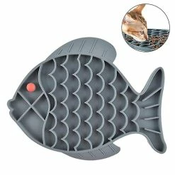 Unbranded Pet Slow Feeder Chien Lécher Tapis Alternative Amusante à Slow Feeder Dog -Pet Soin 524540983 max