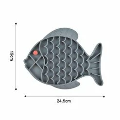 Unbranded Pet Slow Feeder Chien Lécher Tapis Alternative Amusante à Slow Feeder Dog -Pet Soin 524541464 max