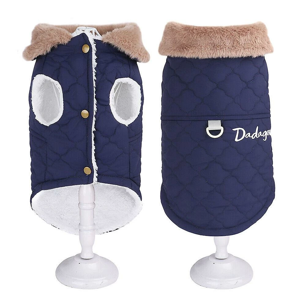 Chanker Pet Puppy Dog Winter Manteau Chaud Polaire Veste Rembourrée Gilet Vêtements Extérieur 1 Chanker Pet Puppy Dog Winter Manteau Chaud Polaire Veste Rembourrée Gilet Vêtements Extérieur