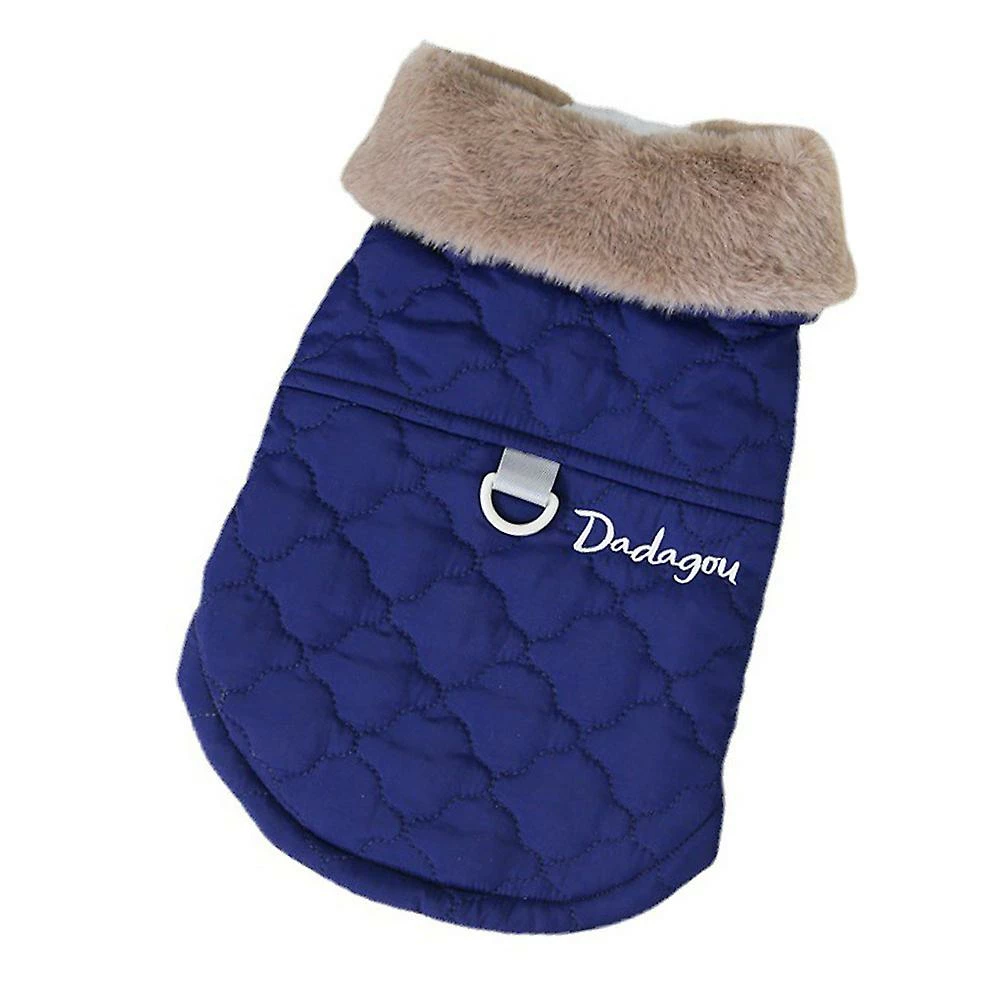 Chanker Pet Puppy Dog Winter Manteau Chaud Polaire Veste Rembourrée Gilet Vêtements Extérieur 2 Chanker Pet Puppy Dog Winter Manteau Chaud Polaire Veste Rembourrée Gilet Vêtements Extérieur – Image 2
