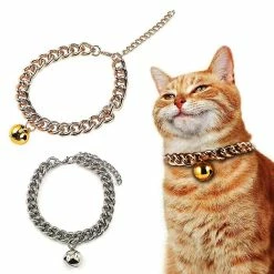 Aswei Pas De Discration Dog Gold Chain Premium Pet Chain Cat Collar Avec Cloche En Aluminium 8 Aswei Pas De Discration Dog Gold Chain Premium Pet Chain Cat Collar Avec Cloche En Aluminium -Pet Soin 526144579 max