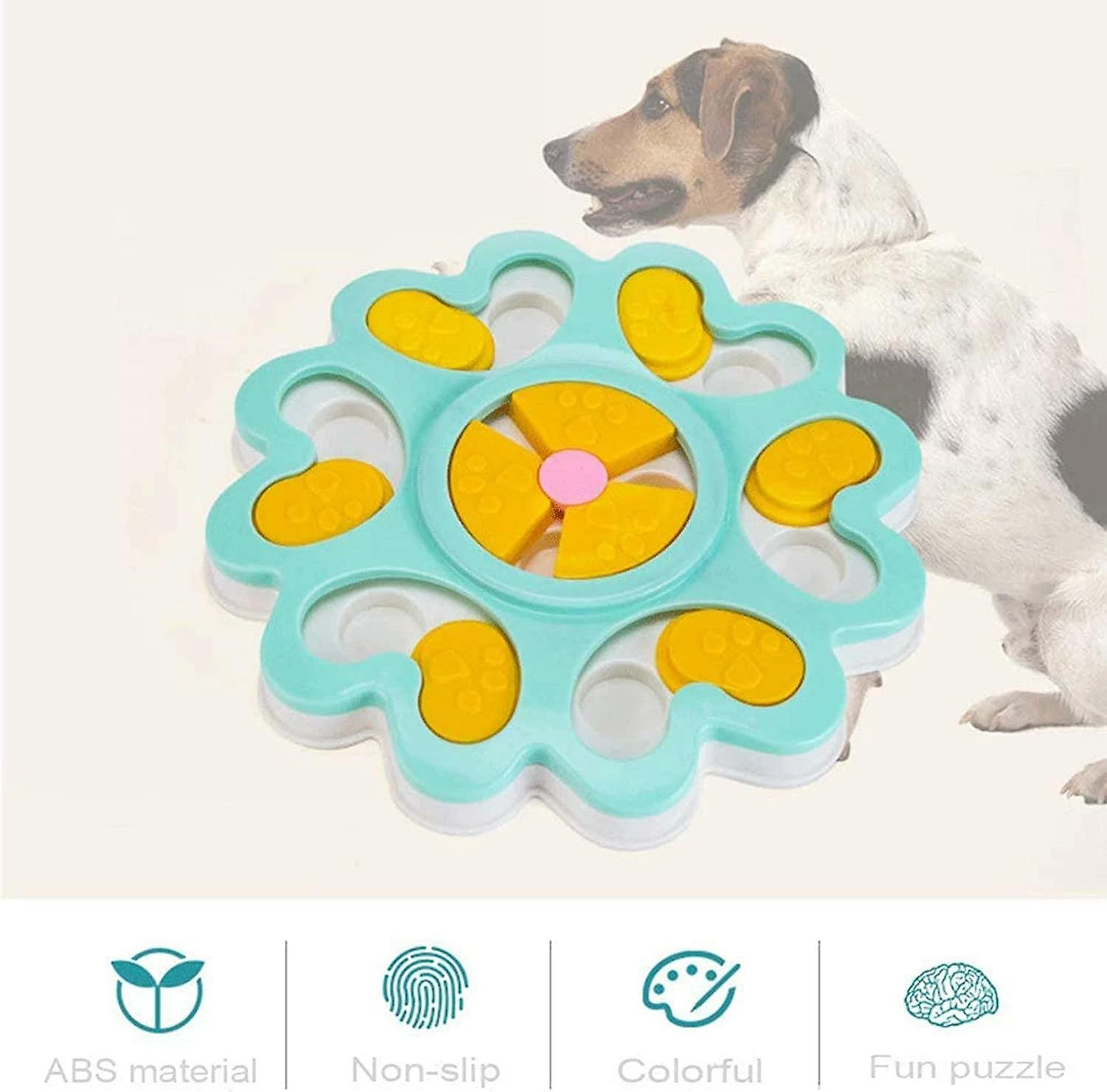 Unbranded Dog Puzzle Feeder Toy, Chiot Treat Dispenser Puzzle Slow Feeder Dog Toy, Jeux De Dressage De Chien 5 Unbranded Dog Puzzle Feeder Toy, Chiot Treat Dispenser Puzzle Slow Feeder Dog Toy, Jeux De Dressage De Chien – Image 5