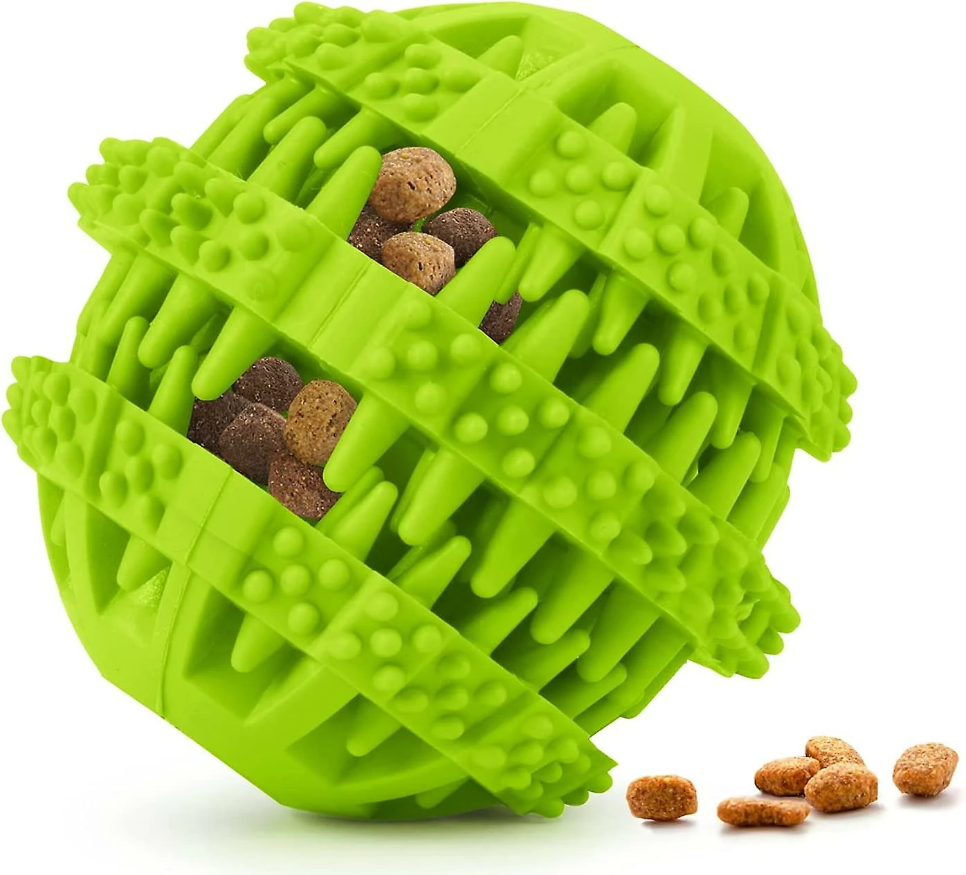 Unbranded Dog Toy Ball, Non-toxic Anti-bite Dog Chew Ball Food Snack Feeder Teeth Cleaning Practice 1 Unbranded Dog Toy Ball, Non-toxic Anti-bite Dog Chew Ball Food Snack Feeder Teeth Cleaning Practice