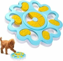 Unbranded Dog Puzzle Feeder Toy, Chiot Treat Dispenser Puzzle Slow Feeder Dog Toy, Jeux De Dressage De Chien