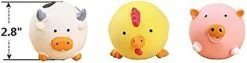 Unbranded 3pcs Safe Latex Dog Squeaky Toys, Chew Molar Dog Toys, 2.8-inch Diamètre, Pour Chiot Petit 5 Unbranded 3pcs Safe Latex Dog Squeaky Toys, Chew Molar Dog Toys, 2.8-inch Diamètre, Pour Chiot Petit -Pet Soin 530087233 max