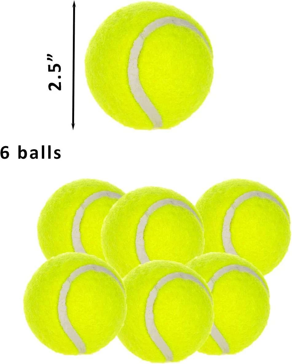 Unbranded 6 Pack Balle De Tennis Pour Chien Pet Sport Ball Medium 2,5 Pouces Dog Ball Toys Pour L’exercice 3 Unbranded 6 Pack Balle De Tennis Pour Chien Pet Sport Ball Medium 2,5 Pouces Dog Ball Toys Pour L’exercice – Image 3