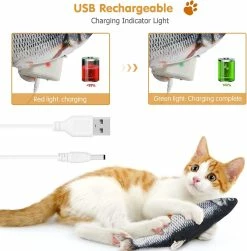 Unbranded Flopping Fish Toy Pour Chiens, Jouet Interactif Floppy Fish Dog, Dancing Wiggle Cat Kicker 7 Unbranded Flopping Fish Toy Pour Chiens, Jouet Interactif Floppy Fish Dog, Dancing Wiggle Cat Kicker -Pet Soin 531693628 max