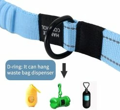 Unbranded Dog Leash Durable Nylon Material Dog Leash Reflective Elastic Shock Absorber Bon Pour Trai -Pet Soin 531695722 max