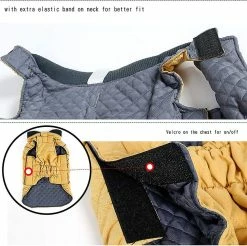 Unbranded Pet Jacket Dog Vêtements Déperlant Hiver Vêtements Chauds Gilet Réversible Vestes D’hiver -Pet Soin 531697976 max