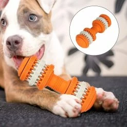 Unbranded Jouets Pour Chiens Haltères Jouets Pour Chiens Silicone Dog Chew Toys Pet Interactive Training Toys Dental Car -Pet Soin 531700108 max