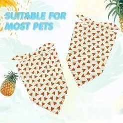 Unbranded 12 Pièces Dog Bandana Foulard Lavable Bavoirs Triangulaires Pet Réglable Lavable Kerchief Dog Bandana -Pet Soin 535926427 max