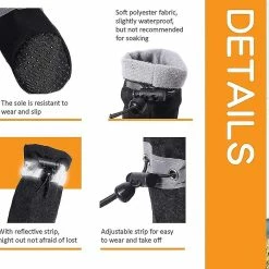 Unbranded Chaussures Pour Chien Pour Protecteur De Patte De Trottoir Chaud, Semelle Antidérapante été Cat Dog Boots Avec Sangles Réfléchissantes 4pcs 7 Unbranded Chaussures Pour Chien Pour Protecteur De Patte De Trottoir Chaud, Semelle Antidérapante été Cat Dog Boots Avec Sangles Réfléchissantes 4pcs -Pet Soin 535926874 max
