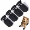 Unbranded Chaussures Pour Chien Pour Protecteur De Patte De Trottoir Chaud, Semelle Antidérapante été Cat Dog Boots Avec Sangles Réfléchissantes 4pcs