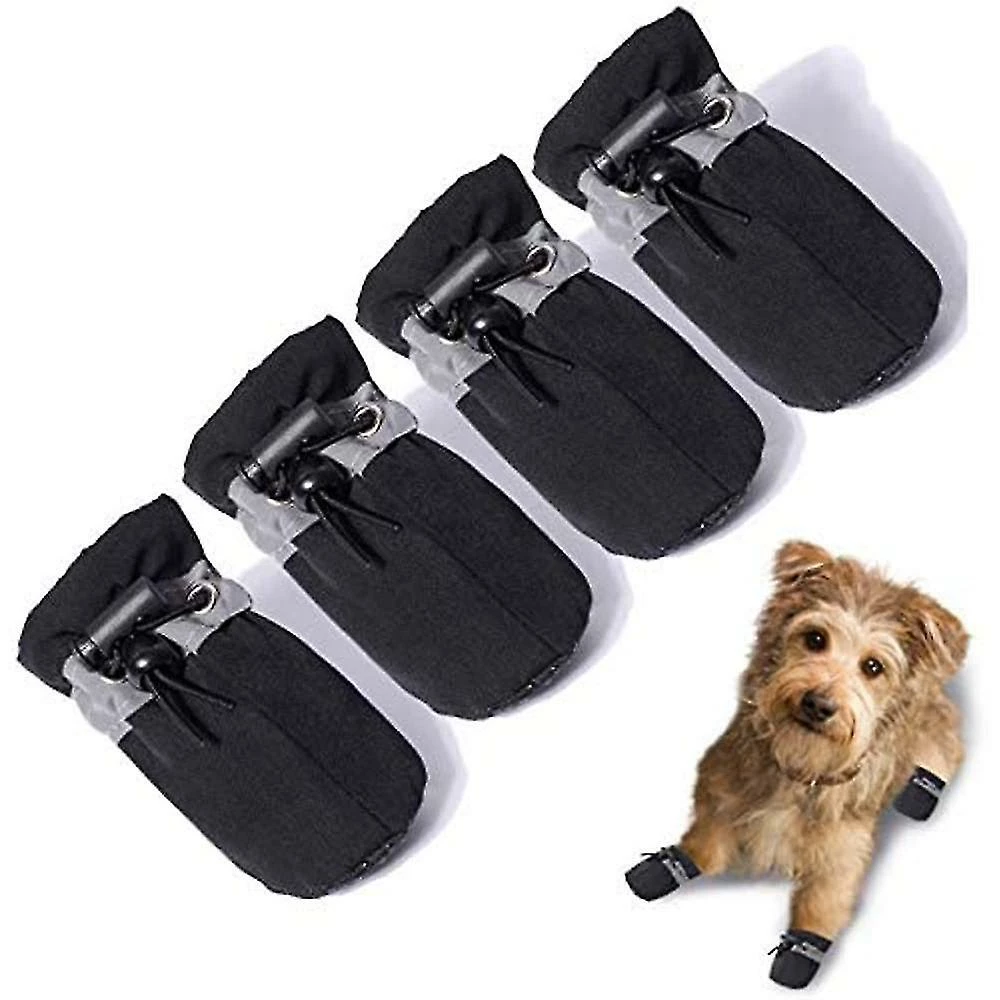 Unbranded Chaussures Pour Chien Pour Protecteur De Patte De Trottoir Chaud, Semelle Antidérapante été Cat Dog Boots Avec Sangles Réfléchissantes 4pcs 1 Unbranded Chaussures Pour Chien Pour Protecteur De Patte De Trottoir Chaud, Semelle Antidérapante été Cat Dog Boots Avec Sangles Réfléchissantes 4pcs