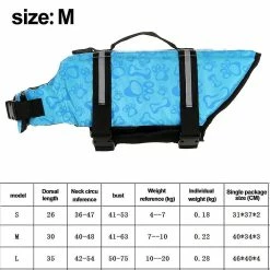 Unbranded Gilet De Sauvetage Pour Chien, Sauveteur Réfléchissant Avec Poignée De Sauvetage, Gilet Flottant Réglable, Aide à La Flottabilité élevée Dog Saver -Pet Soin 535928593 max