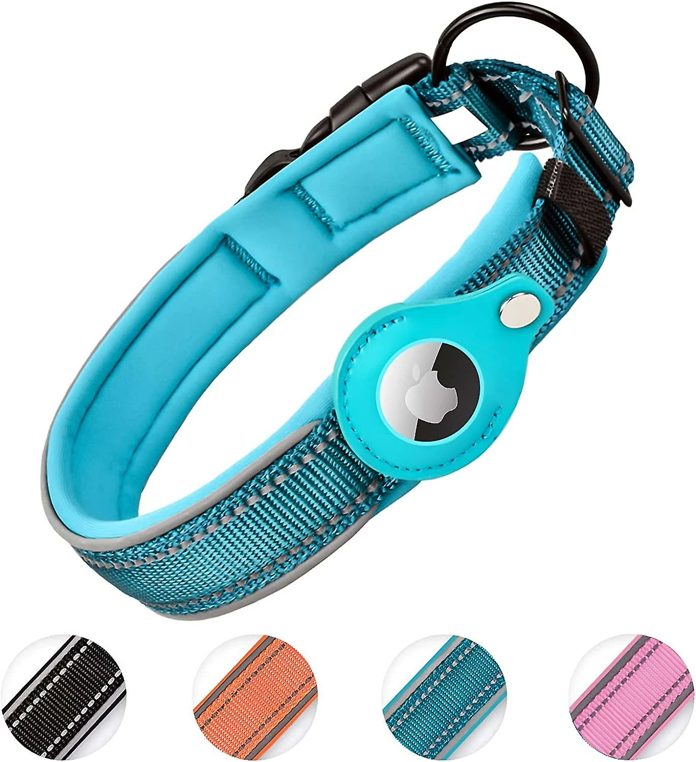 Padded Dog Collar For Lmell . Reflective Dog Collar. Integrated For Lmell Little Gift 1 Padded Dog Collar For Lmell . Reflective Dog Collar. Integrated For Lmell Little Gift