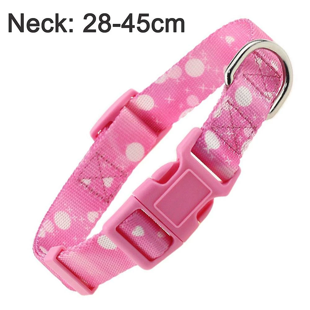 Ksalfye 2 Pièces Cat And Dog Collar Set Et Fun Leash Set Pet Gift Réglable Dog Stripe Collar, 2 Ksalfye 2 Pièces Cat And Dog Collar Set Et Fun Leash Set Pet Gift Réglable Dog Stripe Collar, – Image 2