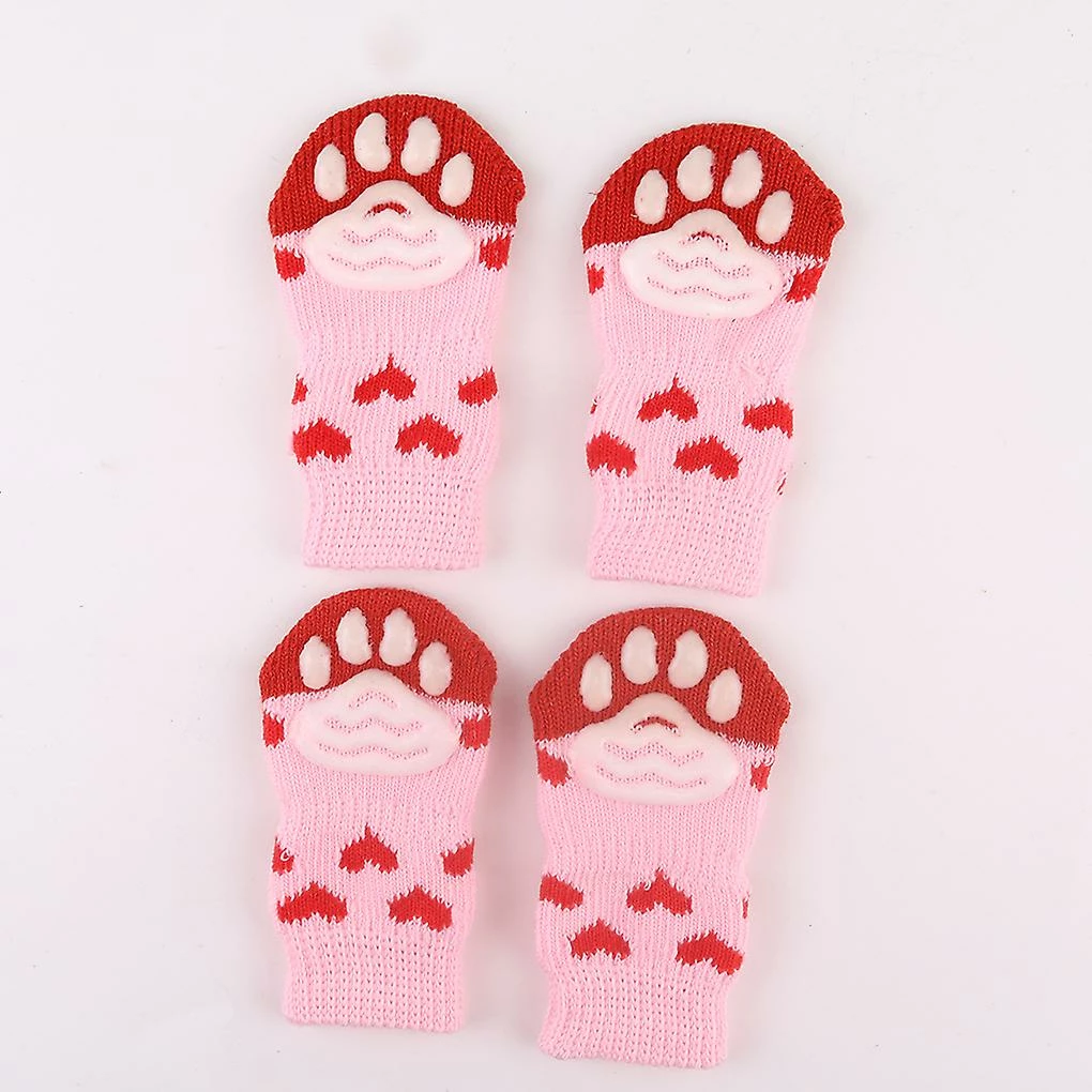 Unbranded 4pcs Pet Socks Doggie Dog Cat Puppy Colorful Anti Pet Product 1 Unbranded 4pcs Pet Socks Doggie Dog Cat Puppy Colorful Anti Pet Product