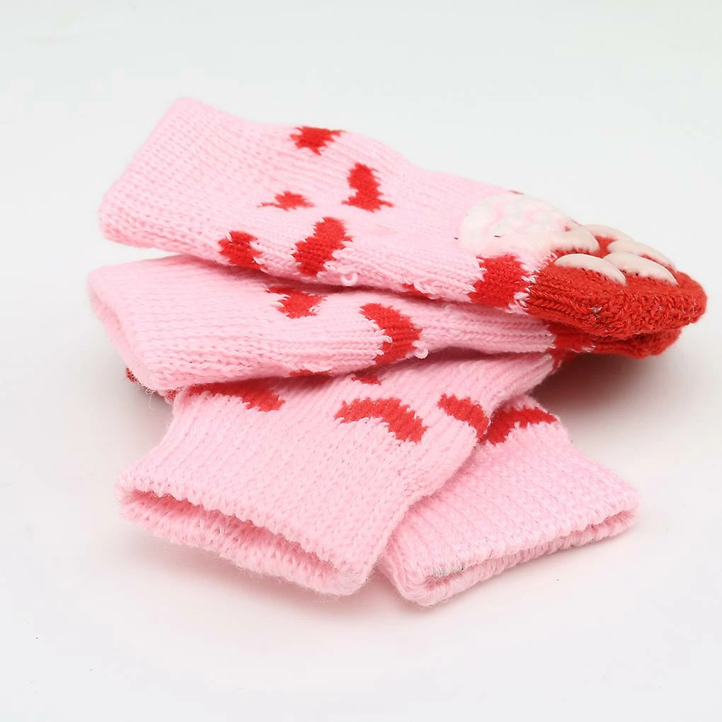 Unbranded 4pcs Pet Socks Doggie Dog Cat Puppy Colorful Anti Pet Product 2 Unbranded 4pcs Pet Socks Doggie Dog Cat Puppy Colorful Anti Pet Product – Image 2