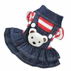 Unbranded Adorable Red Stripes Dog Apparel Small Pet Dog Cat Puppy Bear Decor Dress Elegant Dog Dress (taille 16-xl, Rouge) 7 Unbranded Adorable Red Stripes Dog Apparel Small Pet Dog Cat Puppy Bear Decor Dress Elegant Dog Dress (taille 16-xl, Rouge) -Pet Soin 538025555 max