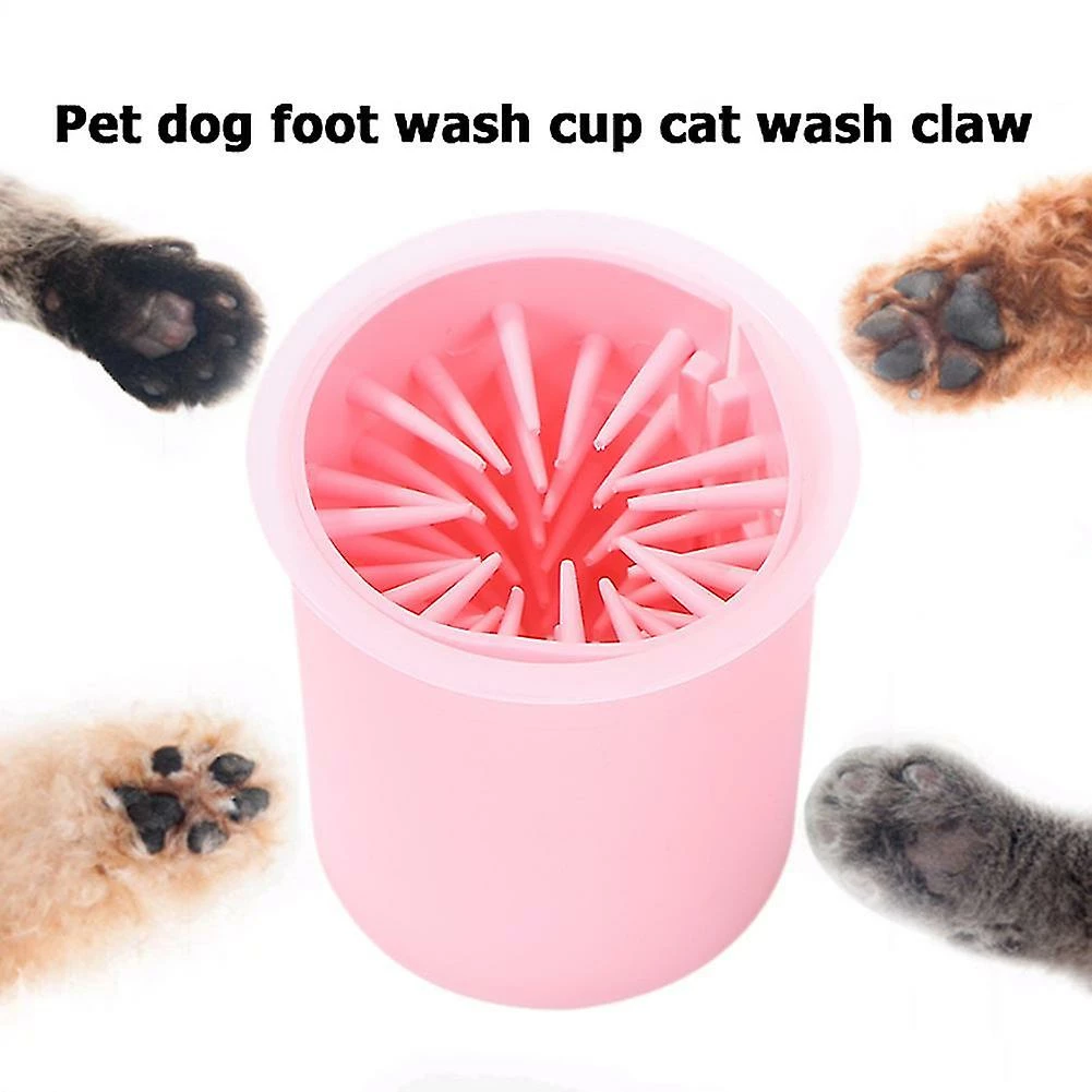Born Pretty Pet Paw Cleaner Cupkitten Foot Cleaning Tools Soft Silicone Dog Cats Dirty Pink Color Paw Wash Cup For Household Animal Dog Ornaments 2 Born Pretty Pet Paw Cleaner Cupkitten Foot Cleaning Tools Soft Silicone Dog Cats Dirty Pink Color Paw Wash Cup For Household Animal Dog Ornaments – Image 2