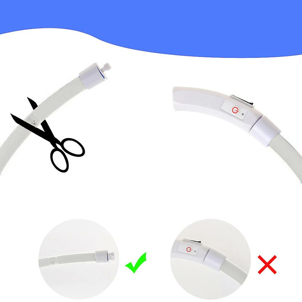 Lyjh Dog Collar Light - Collier Pour Chiot Rechargeable, Collier Pour Animal De Compagnie Brillant, Compatible Avec Les Petits Chiens De Taille Moyenne 4 Lyjh Dog Collar Light - Collier Pour Chiot Rechargeable, Collier Pour Animal De Compagnie Brillant, Compatible Avec Les Petits Chiens De Taille Moyenne – Image 4