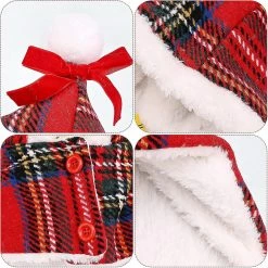 Lifepieces Dog Cat Christmas Costumewinter Hoodies Cape Pet Clothing Red Plaid Christmas Pet Clothes Warm Dog Costume Red1pc 8 Lifepieces Dog Cat Christmas Costumewinter Hoodies Cape Pet Clothing Red Plaid Christmas Pet Clothes Warm Dog Costume Red1pc -Pet Soin 550178609 max