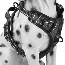Boom No-pull Dog Harness Padded Adjustable Pet Vest Harness For Large Dogs Training Or Walking - 45-65cm,, Red -Pet Soin 550205578 max