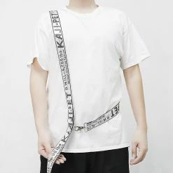 Unbranded Nylon Soft Pet Dogs Chain Traction Rope Leads Free Hands Diagonally Dog Rope -proof Chain Pour Grands Chiens