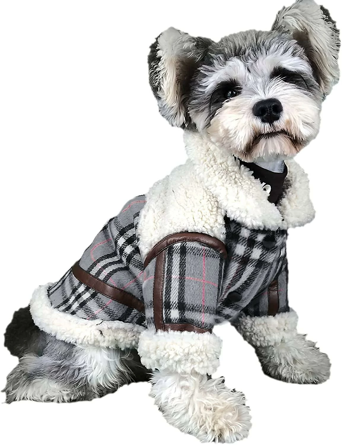 Dog Sweater Pulls Pour Chiens à Carreaux Pour Petits Chiens. Dog Clothes Coat Boy. Chien Chaud Doublé De Polaire 1 Dog Sweater Pulls Pour Chiens à Carreaux Pour Petits Chiens. Dog Clothes Coat Boy. Chien Chaud Doublé De Polaire