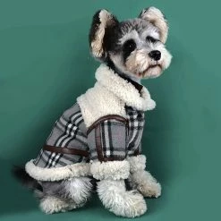 Dog Sweater Pulls Pour Chiens à Carreaux Pour Petits Chiens. Dog Clothes Coat Boy. Chien Chaud Doublé De Polaire 5 Dog Sweater Pulls Pour Chiens à Carreaux Pour Petits Chiens. Dog Clothes Coat Boy. Chien Chaud Doublé De Polaire -Pet Soin 550884894 max