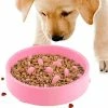 Unbranded Dog Bowl Slow Interactive Feeding Durable Antidérapant