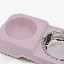 Sl Chang Double Dog Bowl, Antidérapant, Acier Inoxydable Ensemble De Bols Alimentaires Polyvalents Bol D’alimentation Polyvalent -Pet Soin 554956957 max
