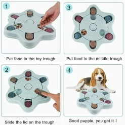Sl Chang Dog Game Feeder, Interactive Puzzle Feeder, Brain Puzzle Feeder, Brain Training Feeder, Iq Raising -Pet Soin 554958129 max