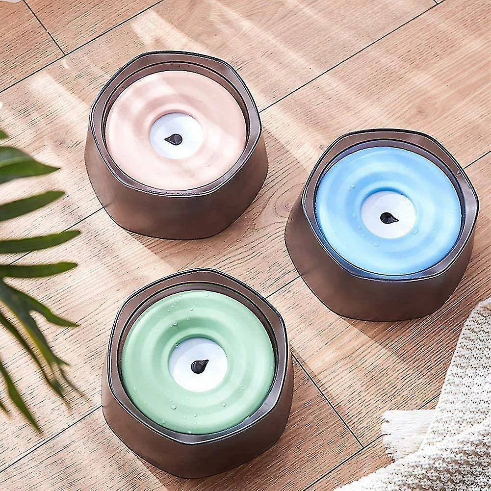 Sl Chang Dog Cat Water Bowl, Bol D’eau Imperméable Pour Animaux De Compagnie 1400ml, Bol à Boire Antidérapant Anti-éclaboussures, Vert 3 Sl Chang Dog Cat Water Bowl, Bol D’eau Imperméable Pour Animaux De Compagnie 1400ml, Bol à Boire Antidérapant Anti-éclaboussures, Vert – Image 3