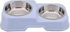 Sl Chang Double Dog Bowl, Antidérapant, Acier Inoxydable Ensemble De Bols Alimentaires Polyvalents Bol D’alimentation Polyvalent 6 Sl Chang Double Dog Bowl, Antidérapant, Acier Inoxydable Ensemble De Bols Alimentaires Polyvalents Bol D’alimentation Polyvalent -Pet Soin 554963101 max