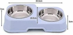 Sl Chang Double Dog Bowl, Antidérapant, Acier Inoxydable Ensemble De Bols Alimentaires Polyvalents Bol D’alimentation Polyvalent 7 Sl Chang Double Dog Bowl, Antidérapant, Acier Inoxydable Ensemble De Bols Alimentaires Polyvalents Bol D’alimentation Polyvalent -Pet Soin 554963147 max