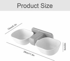 Sl Chang Cat Bowl Small Dog - Pet Set Support Mural à Double Bol Surélevé Avec Support Surélevé, Eau Alimentaire Antidérapante 6 Sl Chang Cat Bowl Small Dog - Pet Set Support Mural à Double Bol Surélevé Avec Support Surélevé, Eau Alimentaire Antidérapante -Pet Soin 554964467 max