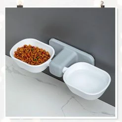 Sl Chang Cat Bowl Small Dog - Pet Set Support Mural à Double Bol Surélevé Avec Support Surélevé, Eau Alimentaire Antidérapante 7 Sl Chang Cat Bowl Small Dog - Pet Set Support Mural à Double Bol Surélevé Avec Support Surélevé, Eau Alimentaire Antidérapante -Pet Soin 554964476 max