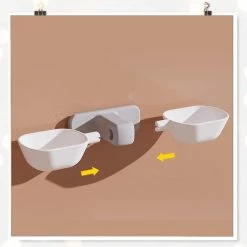 Sl Chang Cat Bowl Small Dog - Pet Set Support Mural à Double Bol Surélevé Avec Support Surélevé, Eau Alimentaire Antidérapante 8 Sl Chang Cat Bowl Small Dog - Pet Set Support Mural à Double Bol Surélevé Avec Support Surélevé, Eau Alimentaire Antidérapante -Pet Soin 554964500 max