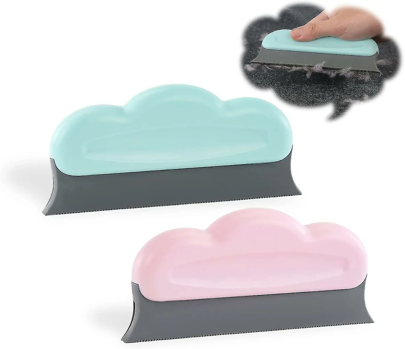 Unbranded Pet Hair Remover Brush Réutilisable Pet Hair Remover Brush Cat Dog Pet Hair Remover Pour Lit à Linge, 2 Pièces, Rose + Bleu 1 Unbranded Pet Hair Remover Brush Réutilisable Pet Hair Remover Brush Cat Dog Pet Hair Remover Pour Lit à Linge, 2 Pièces, Rose + Bleu