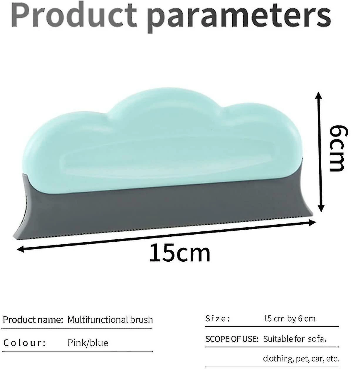Unbranded Pet Hair Remover Brush Réutilisable Pet Hair Remover Brush Cat Dog Pet Hair Remover Pour Lit à Linge, 2 Pièces, Rose + Bleu 2 Unbranded Pet Hair Remover Brush Réutilisable Pet Hair Remover Brush Cat Dog Pet Hair Remover Pour Lit à Linge, 2 Pièces, Rose + Bleu – Image 2