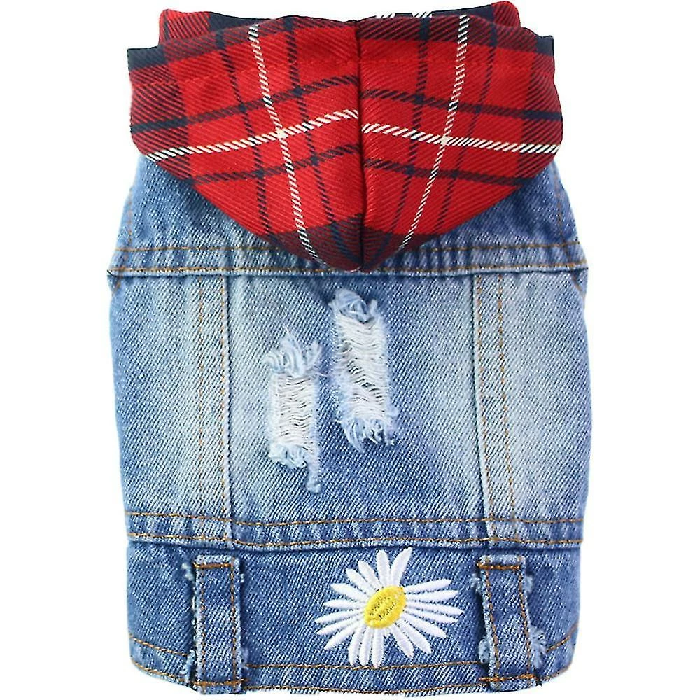 Sharon Vêtements Pour Animaux De Compagnie Dog Jeans Veste Cool Blue Denim Coat Small Medium Dogs Lapel Vests Classic Hoodies Puppy 1 Sharon Vêtements Pour Animaux De Compagnie Dog Jeans Veste Cool Blue Denim Coat Small Medium Dogs Lapel Vests Classic Hoodies Puppy