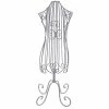 Unbranded Metal Pet Dog Clothes Display Stand Attractive Small Dog Clothes Hangers Mannequins Model Pet Shop